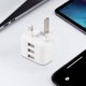 thumbnail image 4 of Cargador Estándar Británico Bsvklp Tres Puertos y Dos Puertos 2A 3USB Bolsa Independiente Única, 4 of 9