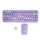thumbnail image 2 of Ratón del Teclado del Juego, Retro Lindo 68 Teclas USB Keyboard Mouse 2.4G Inalámbrico para la Oficina, 2 of 7