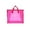 Pink, variant on Travel - Summer Beach Tote Bag for Travel Transparent Hand Carrying Swim Bag Portable Clothing Storage Fashion Clear Tote, 28cm×35.5cm, Yellow
