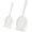 Ivory, variant on Kefir Strainer Set, 2-Size Plastic Non-Metal Sieve with Fine Mesh | 6.3" & 3.9" Diameter Double-size for Kefir Grains, Milk Kefir, Water Kefir & Kombucha - Durable, Food Grade & Easy Clean