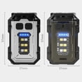 thumbnail image 4 of Waterproof USB C Rechargeable LED Keychain Flashlight with Magnetic Clip for Everyday Carry Hiking and Outdoor Activity, 4 of 7