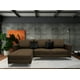 thumbnail image 2 of Sala Esquinera El Bazar Store Interlaken Chocolate 280X180 cm Tela Lino nacional Modular, 2 of 7