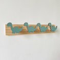 thumbnail image 5 of Ganchos de pared de dinosaurio, ganchos para abrigos montados en la pared, perchero para sombreros con 5 lindos ganchos de dinosaurio, gancho decorativo para uso general de animales, gancho, 5 of 5