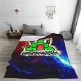 Cartoon Unspeakable Blanket Super Soft Flannel Fleece Blankets for