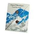 thumbnail image 2 of Libro de programación de cuaderno de diario con botón de cierre de notas de notas redacción de regalos Montaña de nieve, 2 of 8