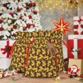 thumbnail image 5 of Fuzoiu Cartoon Ducks Print Christmas Gift Bag,Burlap Gift Bag with Drawstring Closure & Hang Tag,Perfect for Holidays, Birthdays, and Special Occasions-Small, 5 of 7