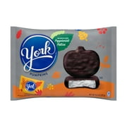 York Dark Chocolate Peppermint Patties Pumpkins Halloween Candy, Bag 9.6 oz