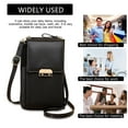 thumbnail image 5 of Small Crossbody Bag Cell Phone Purse Wallet with Credit Card Slots, 5 of 5