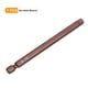 thumbnail image 3 of Punta de destornillador hexagonal Uxcell 6mm(H6) 1/4" Hex Shank 4"(100mm) Acero S2 Magnético, 3 of 7