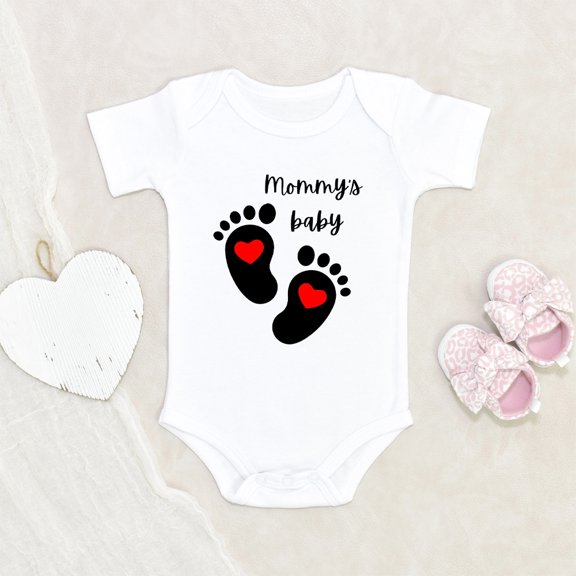 Cute Baby Sayings - Mommy's Angel Baby Clothes - Newborn Baby Clothes - Adorable Baby Clothing