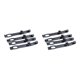 thumbnail image 4 of Correas de goma Scienceny 4 unids/set para faro de motocicleta negro, 4 of 6
