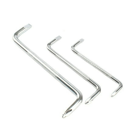 

Guibest Turning Screwdriver Flat Head Elbow Driver Short Handle Screwdriver Z 3 Piece Set