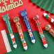 thumbnail image 4 of Ten Colors Ball-point Pen Cartoon Elk Pendants Noel Merry Decor Gifts For Kids Happy New Year 2024, 4 of 5
