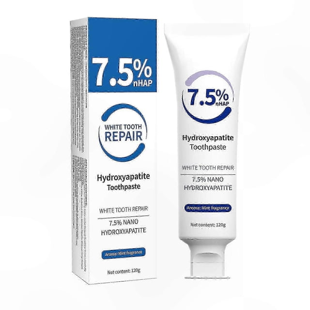 Enamel Shield Toothpaste with Hydroxyapatite, Sensitive Teeth Care, Fluoride-Free Gentle Formula for Daily Use