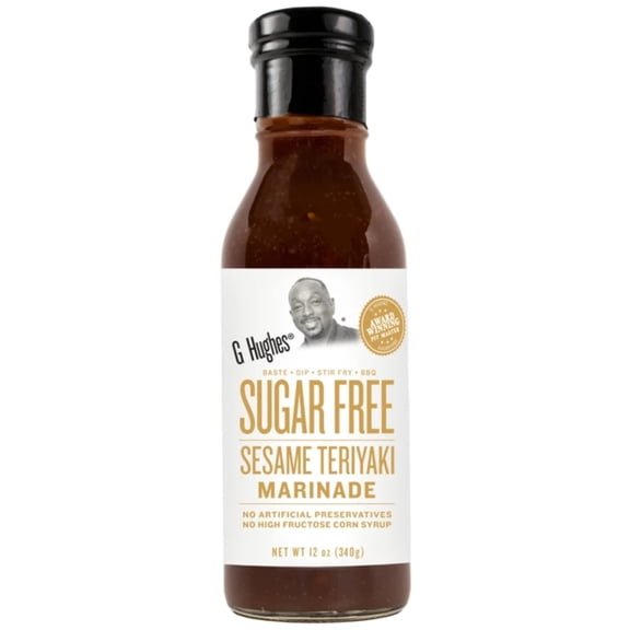 G Hughes - Sesame Teriyaki Marinade - 12 Fo, Case of 6
