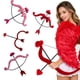 thumbnail image 2 of Conjunto de arco y flecha unisex con diseño de minicupidos, accesorio para disfraz de Halloween, día de San Valentín y cosplay., 2 of 8