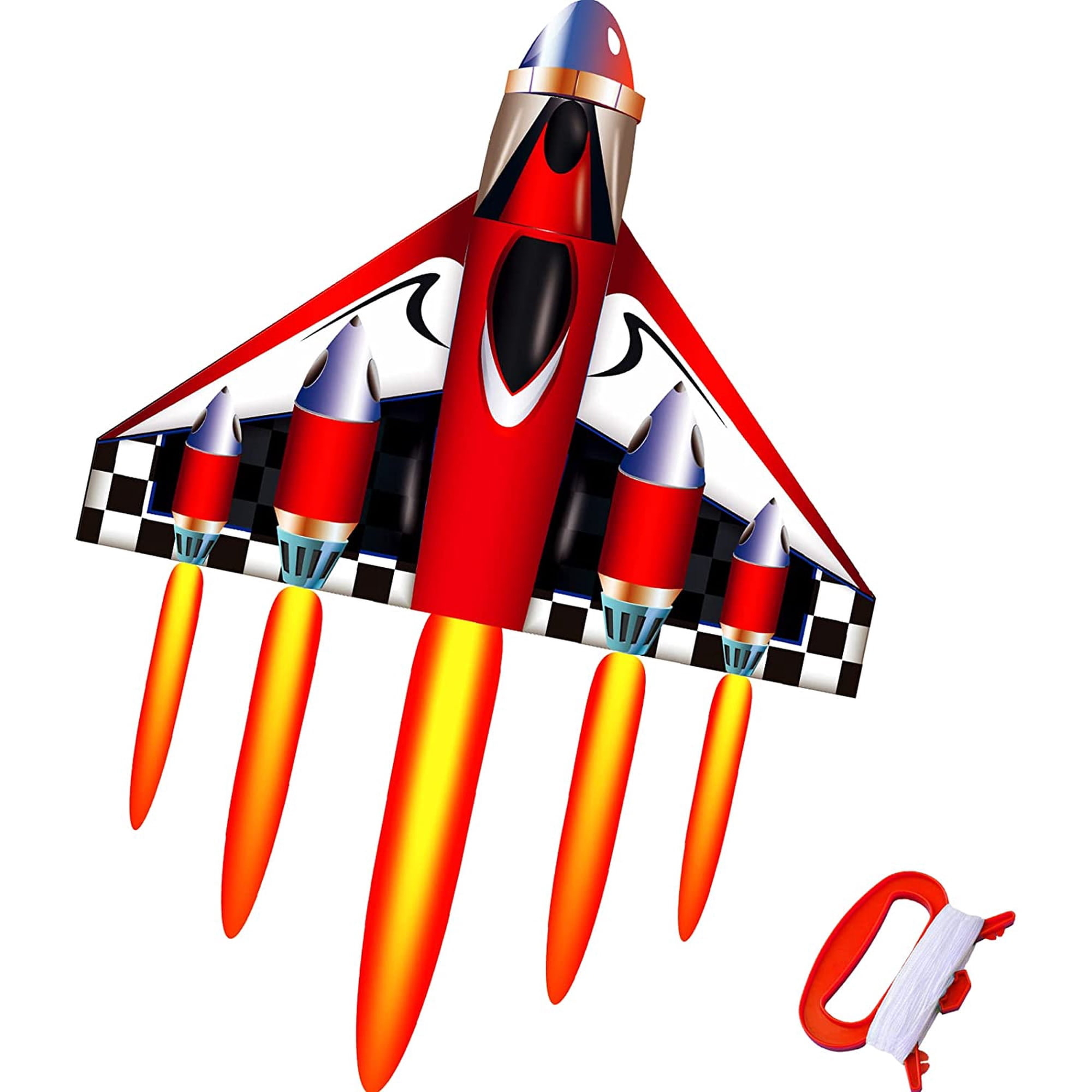 HENGDA KITE Adults and Children (39x47) in Black Plane Kite Polyester outdoor toys Excellent Gift