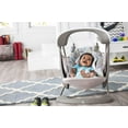 thumbnail image 2 of Fisher-Price Deluxe Take-Along Swing & Seat for Infants with Music and Vibrations, Mocha Swirl, 2 of 6
