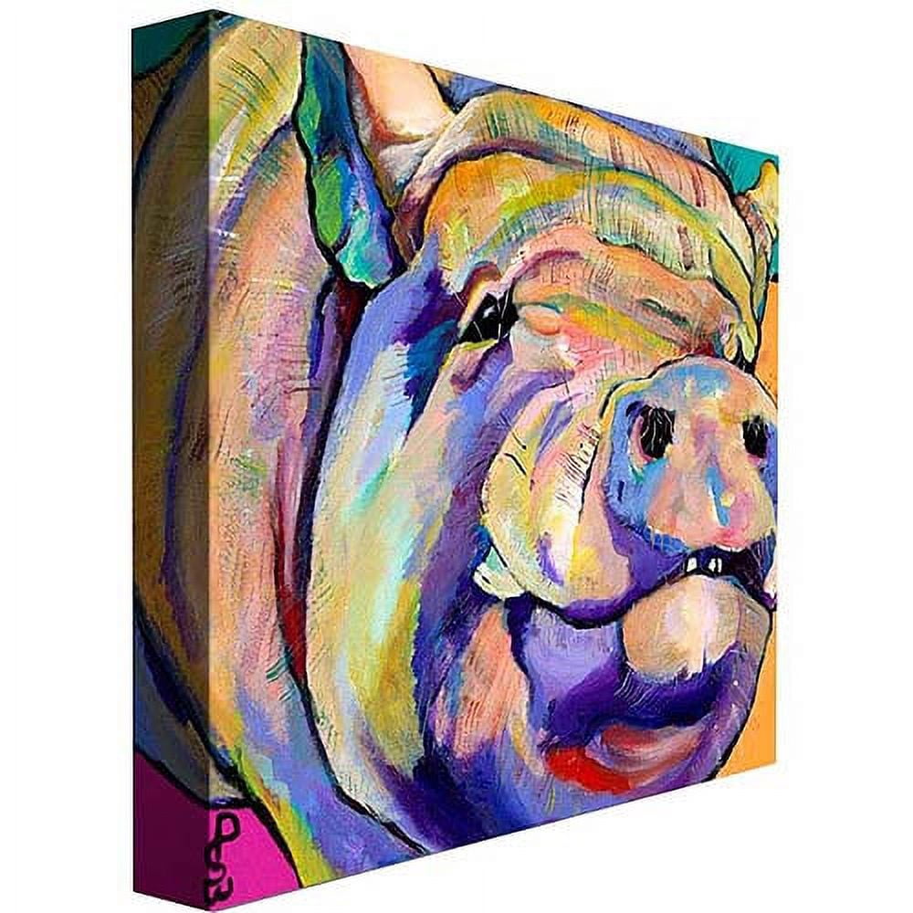 Trademark Art "Potbelly" Canvas Wall Art by Pat Saunders-White