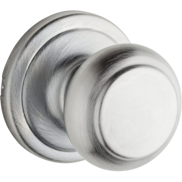 Troy Matte Front Door Knob with Lock and Key Exterior/Interior Door Handles with Lock Keyed Entry Door Knobs for Front Door Bedroom Bathroom & Office Traditional Home Décor