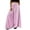 Hot Pink, variant on Palazzo Pants for Women Striped Elastic High Waisted Culottes Flowy Wide Leg Trousers with Pockets