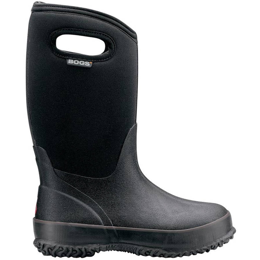 Bogs Kid's Classic Black with Handles by Bogs