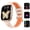 Orange, variant on Smart Watch IP68 Waterproof Bluetooth Call(Answer Make Calls) LED Flashlight Health Heart Monitor Women Men Watch for Android Ios
