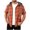 Mens Shirts Orange, variant on Mens Flannel Hoodie Plaid Shirt Short Sleeve Button Down Casual Shirt Jacket Lightweight Summer Shacket Jacket
