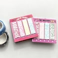 thumbnail image 4 of 80 Pcs Sanrio Anime Mélodies Autocollant d'Index de Pochette Dessin Animé HelloKittys Trompette Rectangulaire Étiquette de Note Autocollante Autocollant Papeterie Cadeau, 4 of 7