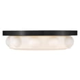 thumbnail image 3 of Hinkley Lighting 47601LCB Zoey 14" Wide Led Flush Mount Drum Ceiling Fixture - Brass, 3 of 7