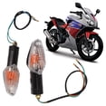 thumbnail image 1 of Motorcycle Turn Signal Light LED Blinker ABS Durable Indicator Lamp Replacement for CBR250 250R CB300F CBF 125 150 2013 2017 2PCS, 1 of 7