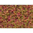 thumbnail image 1 of Ahgly Tapis Rectangulaire Lavable en Machine Rouge Tomate, 8 Pieds x 10 Pieds, 1 of 7
