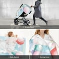 thumbnail image 5 of Balery Cute Elephant Printed Nursing Cover Breastfeeding Scarf - Baby Car Seat Covers, Infant Stroller Cover, Carseat Canopy for Girls and Boys, 5 of 9