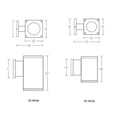 thumbnail image 2 of Wac Lighting Dc-Ws05-Fs Cube Architectural 1 Light 7" Tall Led Outdoor Wall Sconce -, 2 of 2