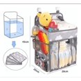 thumbnail image 3 of Bolsa De Almacenamiento Para Colgar La Cuna Del Bebé Color Gris Liso, 3 of 10