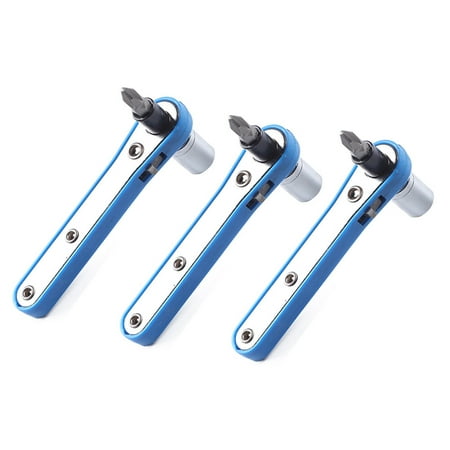 

1 Set of Right Angle 1/4 Inch Flexible Swivel Head Flex Head Ratchet Quick-Release Easy to Use Tooth Round Head