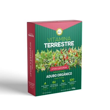 Vitamina Terrestre - Organic Fertilizer Class A - Herbs & Peppers