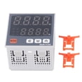 thumbnail image 1 of Termostato PID, controlador de temperatura PID Controlador de temperatura inteligente dual Controlador de temperatura Instalación sin esfuerzo, 1 of 8