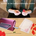 thumbnail image 4 of Yeacher 2 Pcs Accessoire de Tampon de Coupe Transparent Matériau PC Durable Plaque Épaisseur 3mm Tampon de Remplacement pour Machine de Découpe et Embossage Arts & Artisanat Scrapbooking Fabrication de Cartes, 8.7 * 6.1 Po, 4 of 8