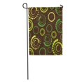 thumbnail image 1 of POGLIP Brown Pattern Abstract Green 1950S Simple Geometric 1960S Endless Symbol Garden Flag Decorative Flag House Banner 12x18 inch, 1 of 2