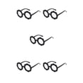thumbnail image 2 of Qarigey Gafas para niños Gafas de girasol Adorables Accesorios de ropa de moda Estilo para protección de ojos Negro Blanco Plata Type2 NO2, 2 of 6
