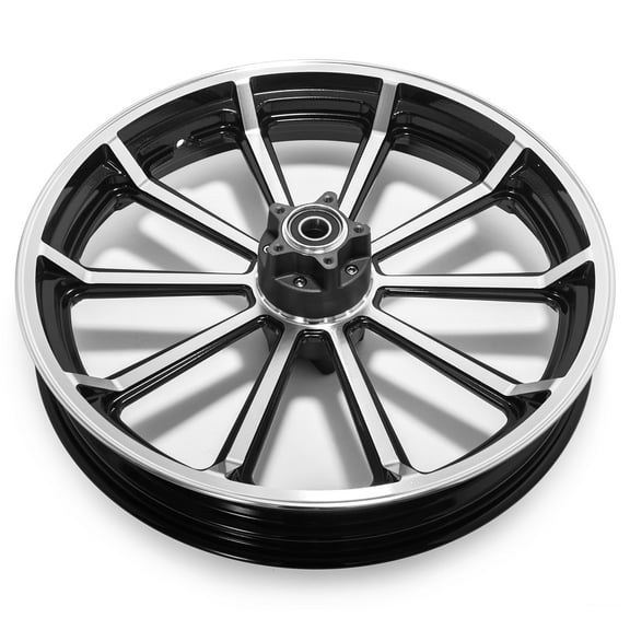 Touring Bagger 21x3.5 Front Wheel Rim Dual Disc Hub for Harley Davidson Street Glide FLHX 2009-2024 Electra Glide Standard FLHT Police FLHTP FLHTCU Road Glide FLTRX FLTR Road King FLHR