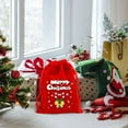 thumbnail image 3 of Dsscvnef Christmas Bag Red Velvet Drawstring Bag Christmas Packaging Bag Jewelry Bag Christmas Snack Bag Drawstring Bag Cool Christmas Ornament Christmas Ornament Daughter, 3 of 6