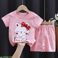 thumbnail image 4 of UAYOTSE Kids Cotton Pajamas Set 6 9 12 18 24 Months PJS short Sleeve Sleepwear Loungewear,Sizes 6-12 Months, 4 of 4