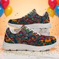thumbnail image 7 of Men's Full Print Lightweight Lace-up Walking Shoes, 7 of 7