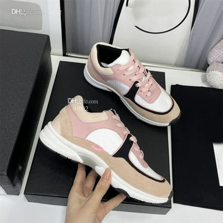 

Designer Running Shoes Fashion Channel Sneakers Women Luxury Lace-Up Sports Shoe Casual Trainers Classic Sneaker Woman Ccity bfdvc