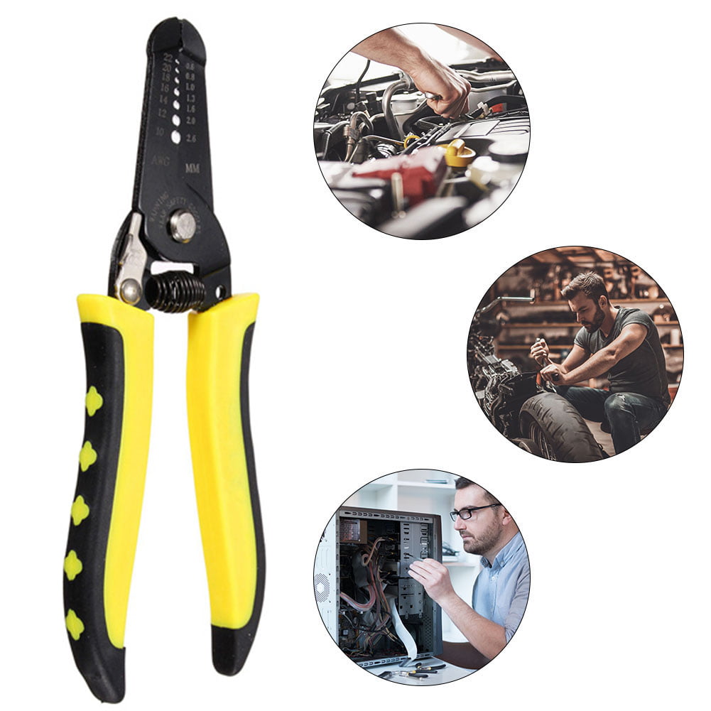 BEST Wire Stripper Crimper Cable Stripping Crimping Decrustation Pliers Tool Kit 