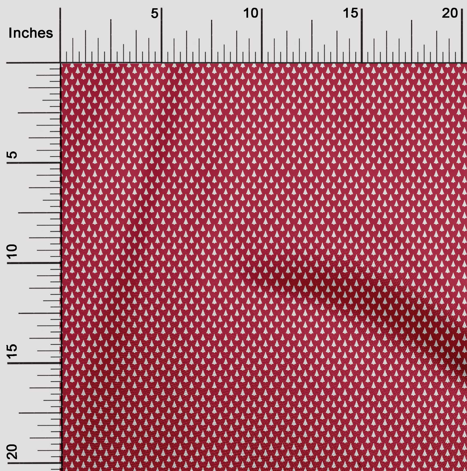 oneOone Cotton Jersey Red Fabric Christmas Quilting Supplies Print Sewing Fabric By The Yard 58 Inch Wide