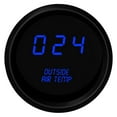 thumbnail image 1 of Intellitronix - 2-1/16" LED Digital Outside Air Temperature Gauge, Blue, 0-250 F, 1 of 3