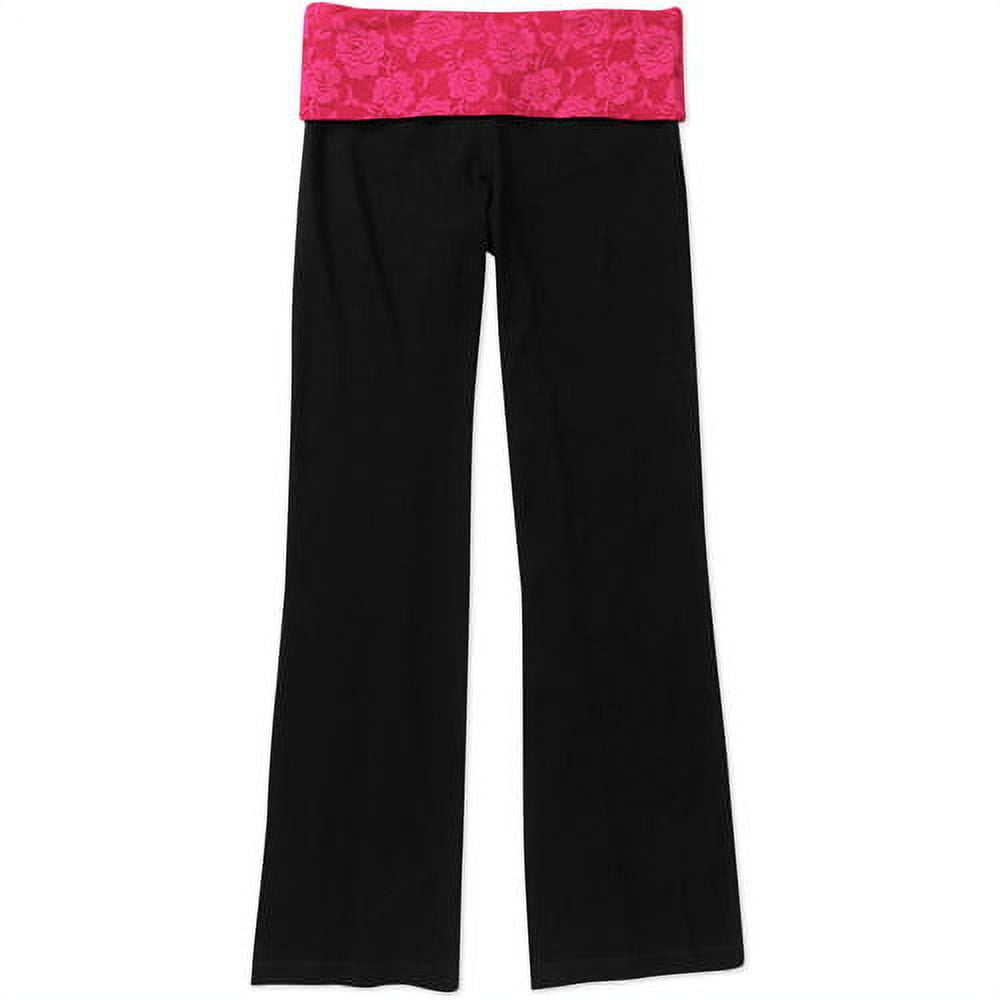 No Boundaries Juniors Lace Yoga Pants